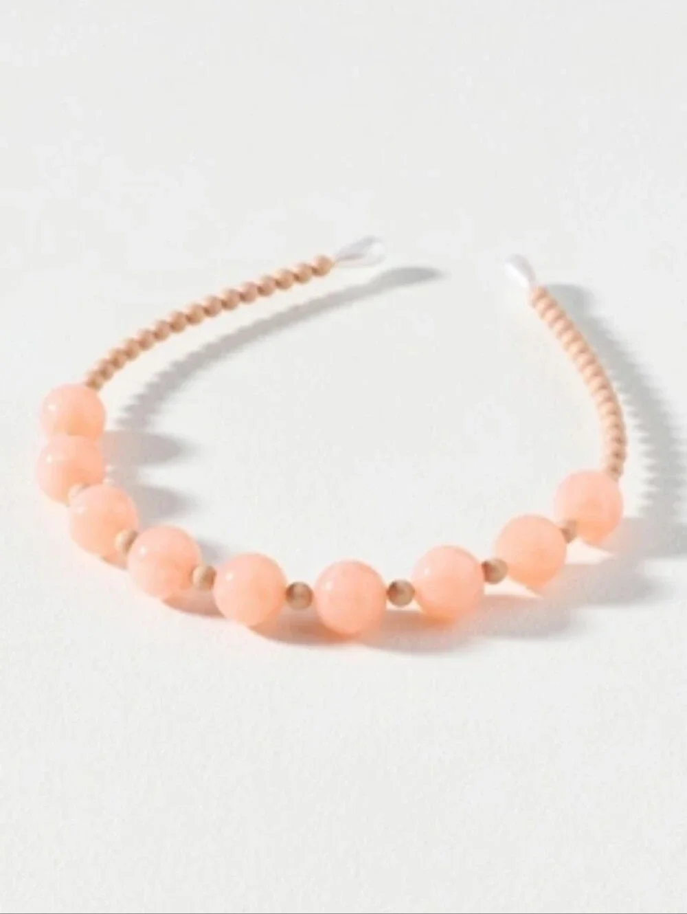 Anthropologie Mermaid Bubble Headband ~ Pink
